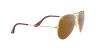 OKULARY RAY-BAN® AVIATOR LARGE METAL RB 3025 001/33 55 ROZMIAR S